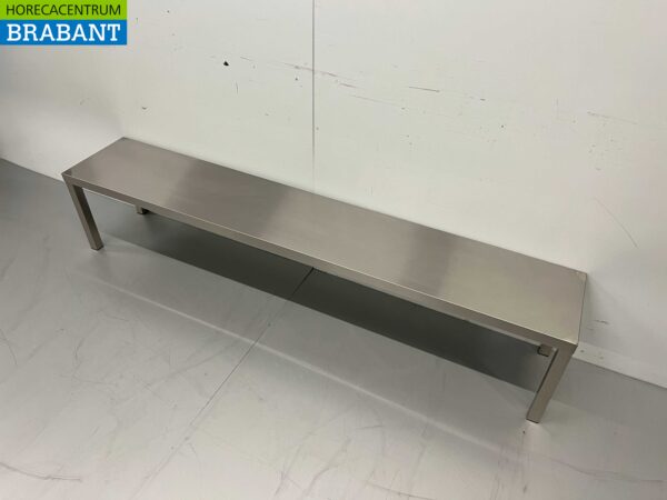 Acier inoxydable HCB Etagere Bridge 200 x 35 x 40 cm Restauration – Image 3