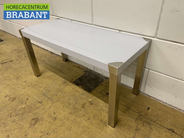 Pont d'étagère en acier inoxydable 80 x 35 x 40 cm Restauration – Image 2