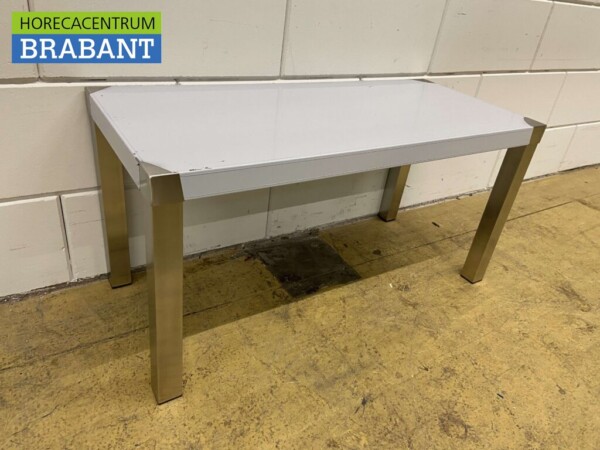 Pont d'étagère en acier inoxydable 80 x 35 x 40 cm Restauration – Image 3