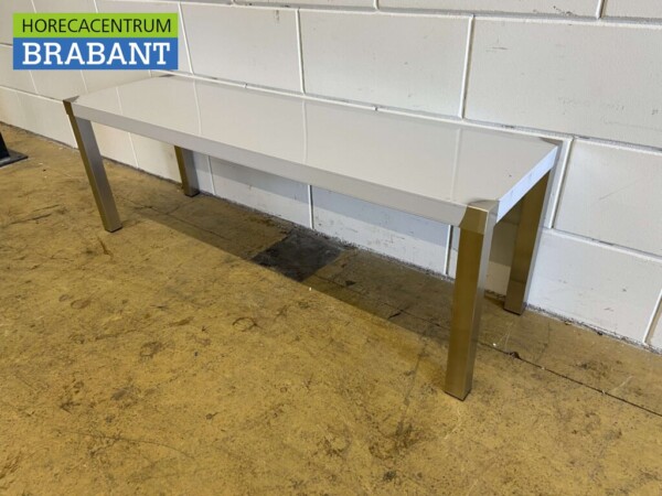 Pont Etagère en acier inoxydable 120 x 35 x 40 cm Restauration – Image 2