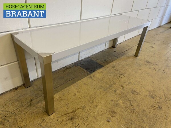 Pont Etagère en acier inoxydable 120 x 35 x 40 cm Restauration – Image 3