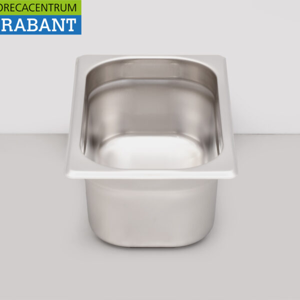 Bac Gastronorm en acier inoxydable Bac GN 1/4 Profondeur 100 mm Horeca