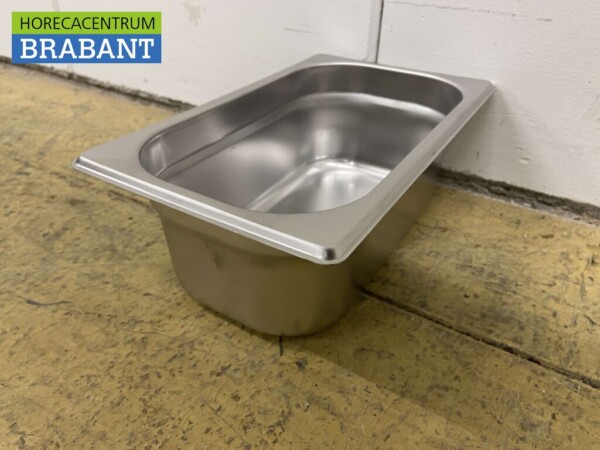 Bac Gastronorm en acier inoxydable Bac GN 1/4 Profondeur 100 mm Horeca – Image 4
