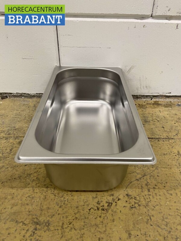 Acier inoxydable Gastronorm Bac GN 1/3 Profondeur 100 mm Horeca