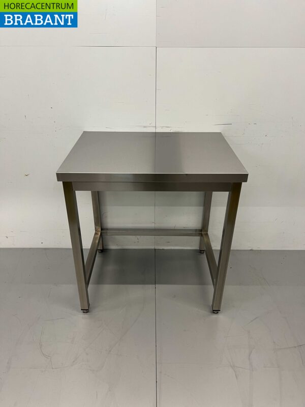 Table de travail en acier inoxydable Premium-line 80 x 60 x 85 cm Restauration