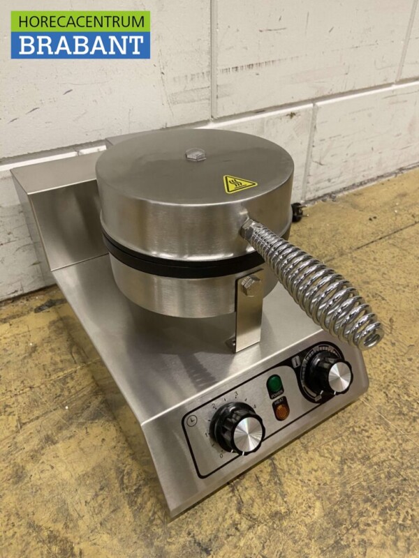 Gaufrier en acier inoxydable avec minuterie 230V Restauration – Image 3