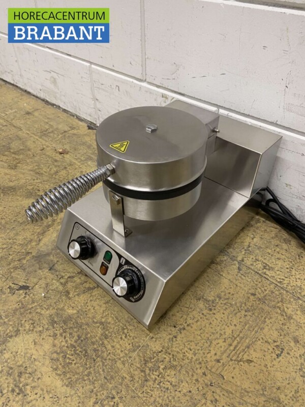 Gaufrier en acier inoxydable avec minuterie 230V Restauration – Image 4