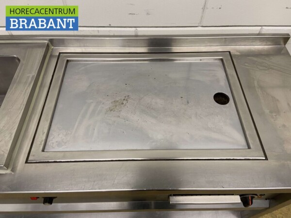 Menusystem inox plancha bain marie 165 cm 400V Horeca – Image 5