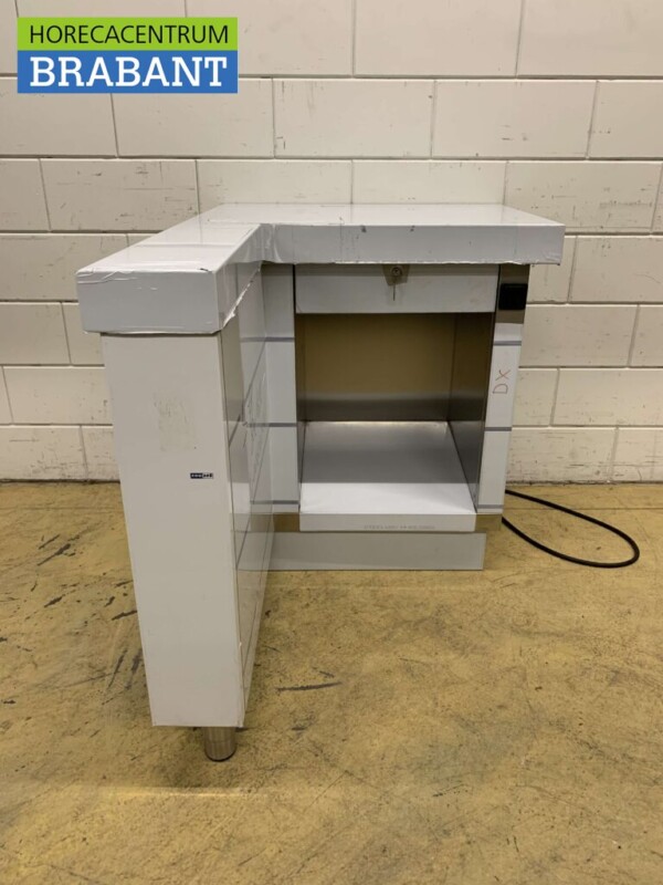 Caisse enregistreuse en acier inoxydable 80 x 120 x 90 cm Restauration – Image 2