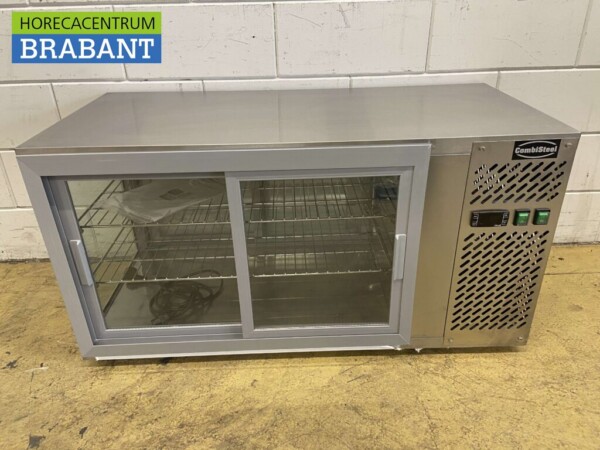 Acier inoxydable Combisteel Vitrine réfrigérée 111 cm 230V Horeca