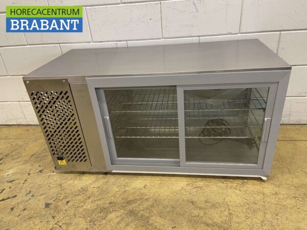 Acier inoxydable Combisteel Vitrine réfrigérée 111 cm 230V Horeca – Image 4