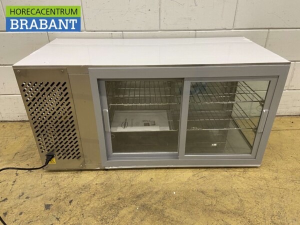 Acier inoxydable Combisteel Vitrine réfrigérée 111 cm 230V Horeca – Image 4