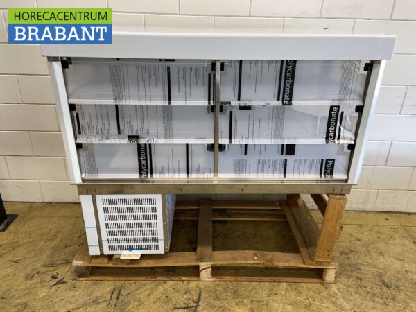 Meastro en acier inoxydable Armoire réfrigérante à encastrer 148 cm 230V Horeca – Image 4