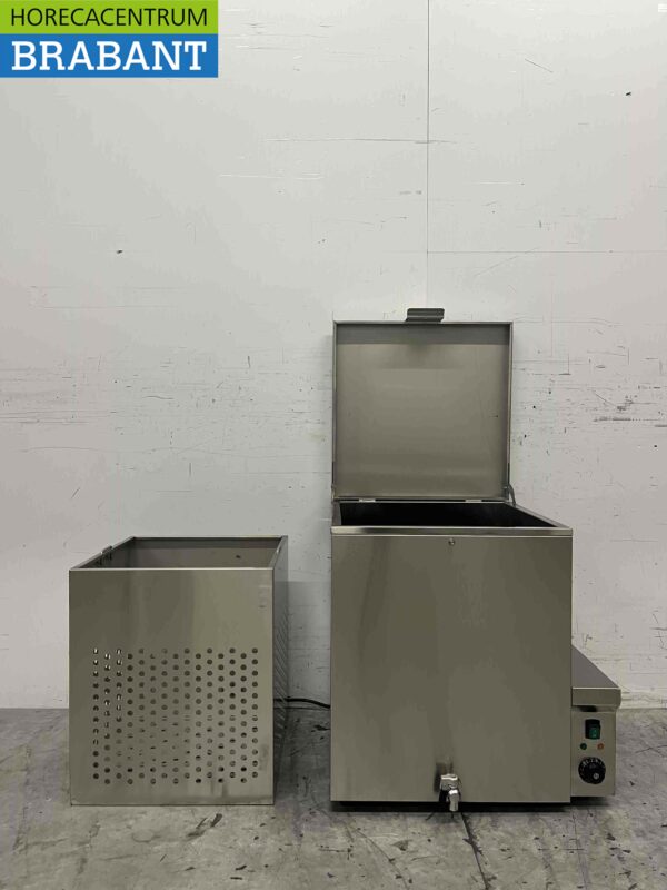 Marmite à immersion en acier inoxydable pour la volaille 120 litres 230V Horeca – Image 8