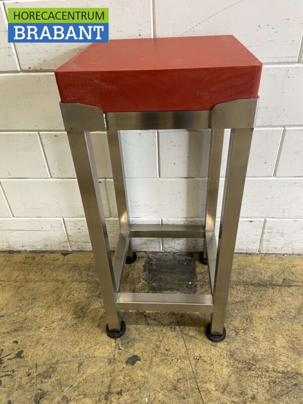 Acier inoxydable Bloc à hacher en polyéthylène PE Premium-line 40 x 40 cm Restauration Boucherie