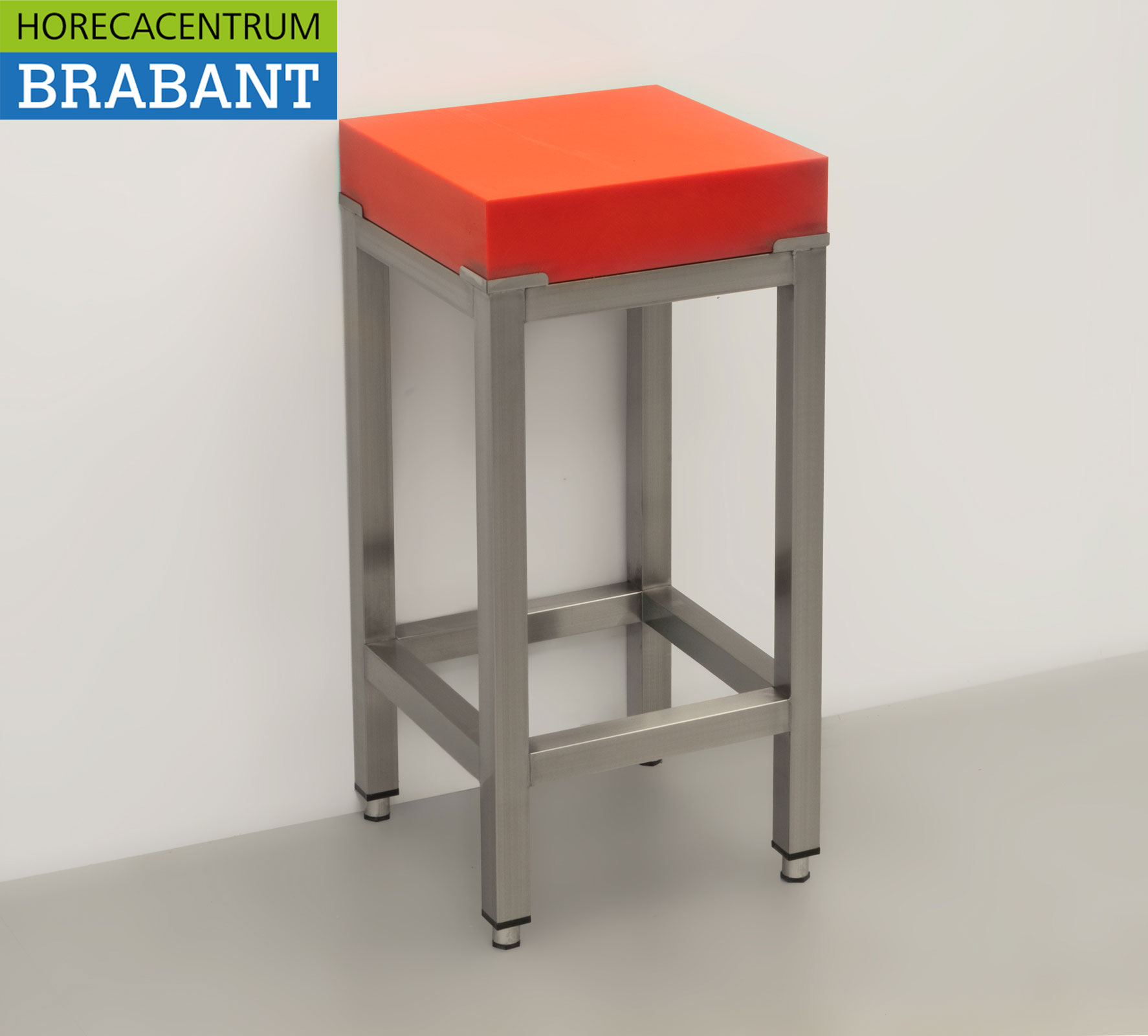 Acier inoxydable Bloc à hacher en polyéthylène PE Premium-line 40 x 40 cm Restauration Boucherie – Image 3