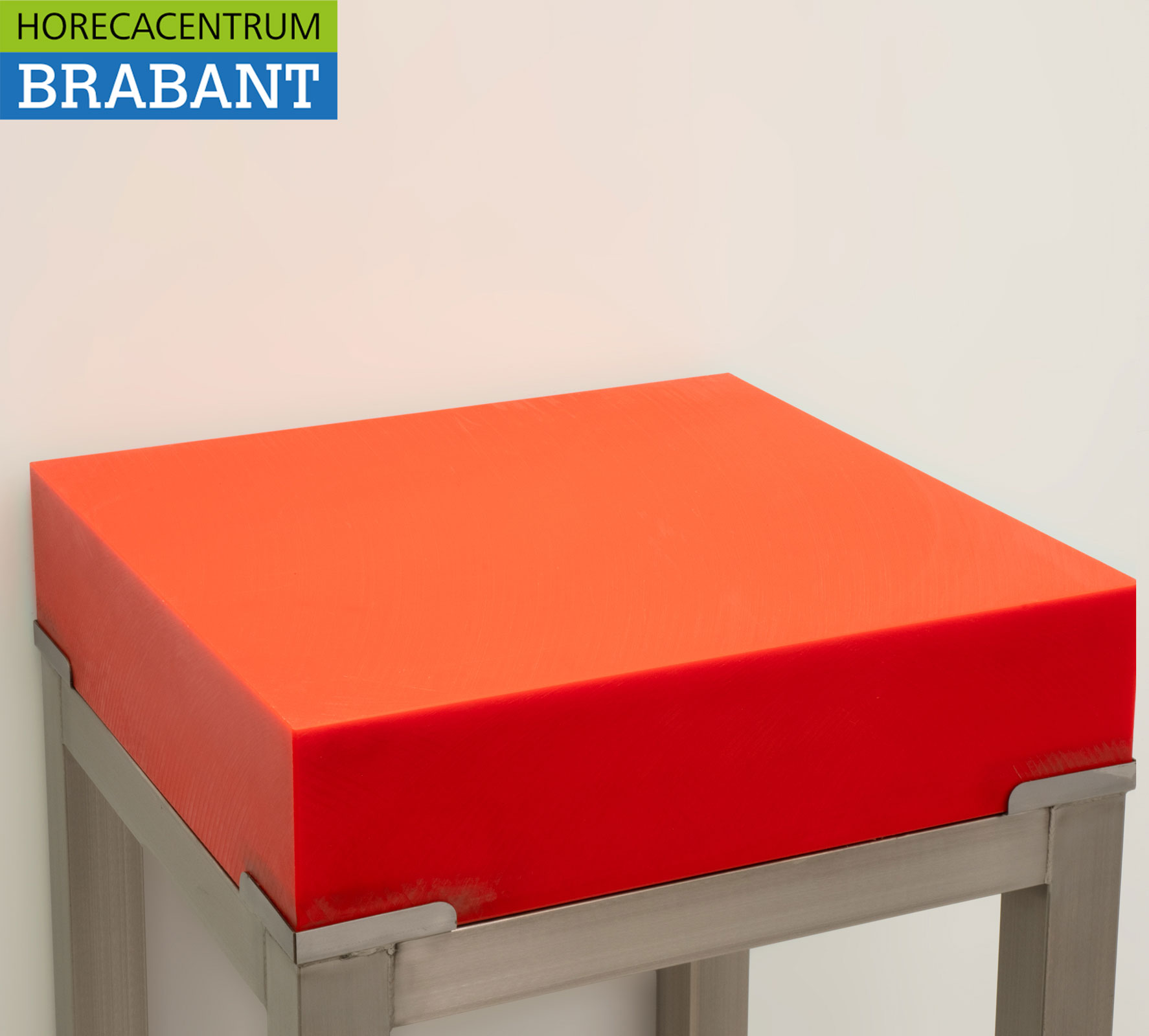 Acier inoxydable Bloc à hacher en polyéthylène PE Premium-line 40 x 40 cm Restauration Boucherie – Image 4