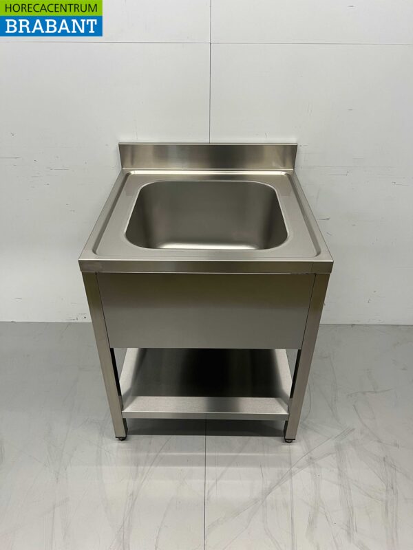 Evier en acier inoxydable Evier Premium-line 70 x 70 cm Modèle soudé Horeca