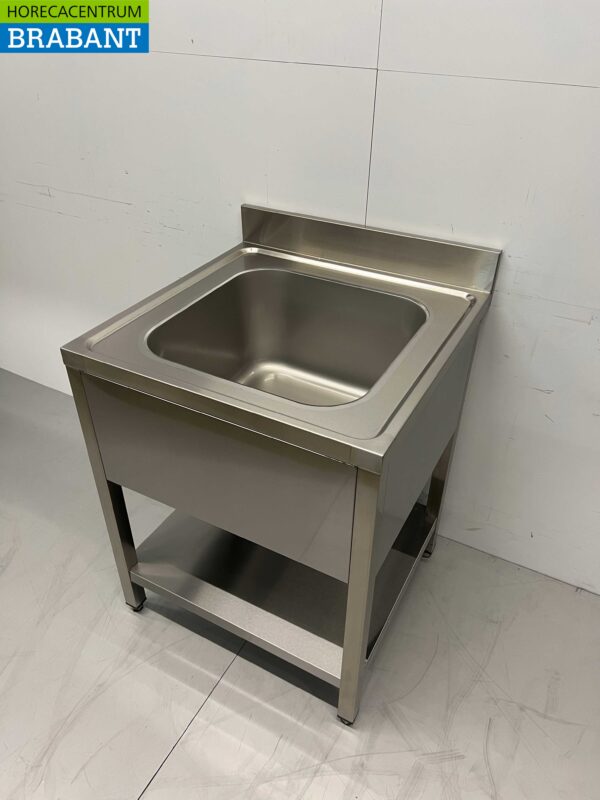 Evier en acier inoxydable Evier Premium-line 70 x 70 cm Modèle soudé Horeca – Image 2