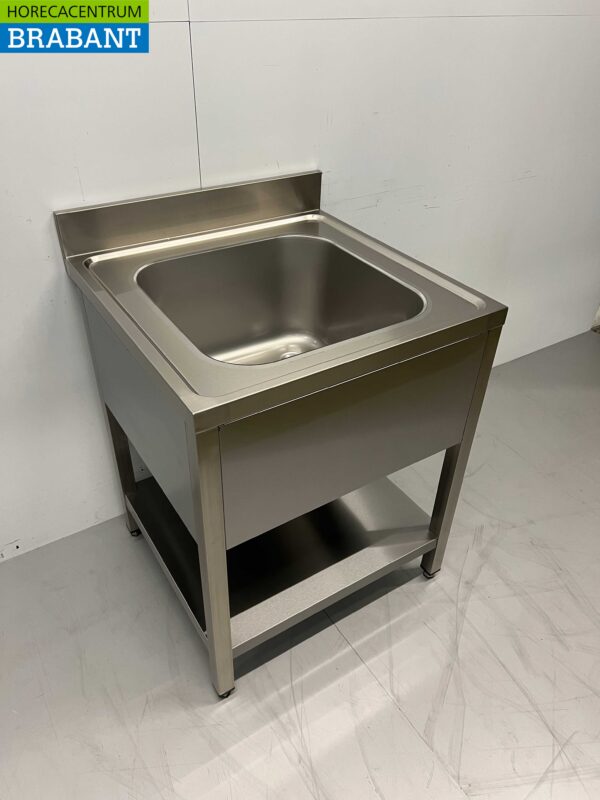 Evier en acier inoxydable Evier Premium-line 70 x 70 cm Modèle soudé Horeca – Image 3