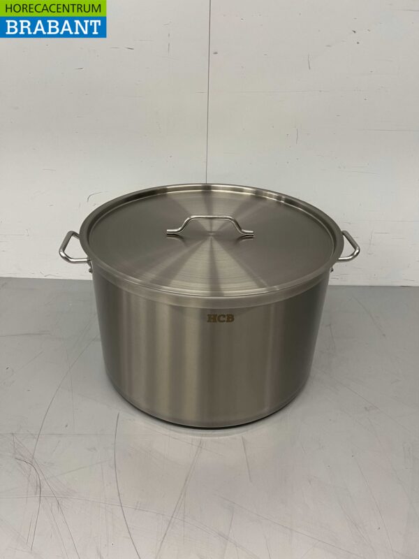 Acier inoxydable Poêle à soupe Poêle de cuisson Induction 55 x 35 cm 83 litres Restauration