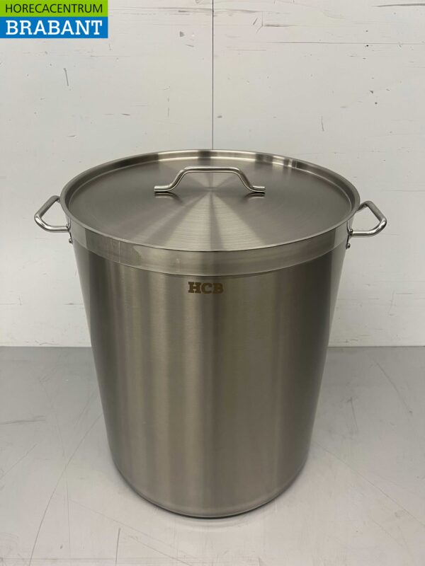 Acier inoxydable HCB Poêle à soupe Poêle de cuisson Induction 50 x 60 cm 115 litres Restauration