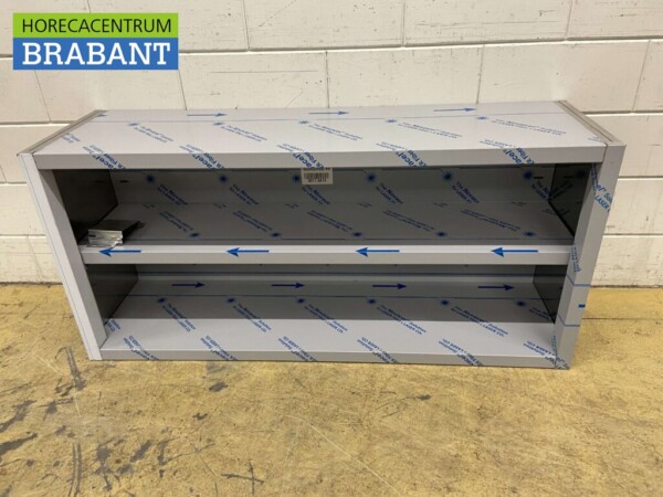 Armoire murale en acier inoxydable Modèle ouvert 140 cm Restauration