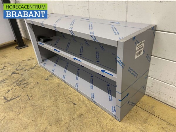 Armoire murale en acier inoxydable Modèle ouvert 140 cm Restauration – Image 2
