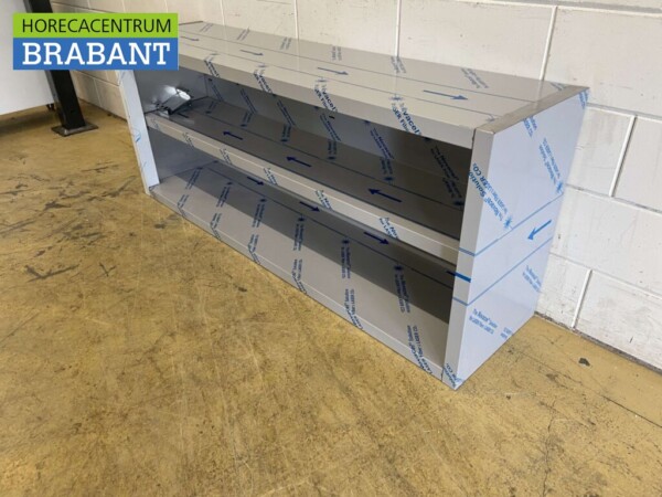 Armoire murale en acier inoxydable Modèle ouvert 160 cm Restauration – Image 2