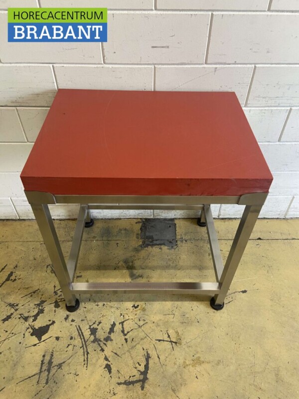Acier inoxydable Bloc à hacher en polyéthylène PE Premium-line 80 x 60 cm Restauration Boucherie – Image 2