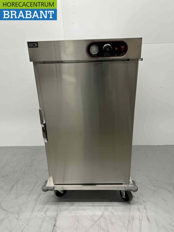 Acier inoxydable HCB Chariot de banquet Armoire chaude 1 porte 5 x 2/1 GN 230V Horeca