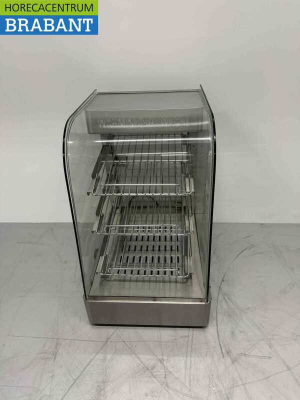 Vitrine chauffante en acier inoxydable Vitrine chauffante 35 cm 230V Horeca