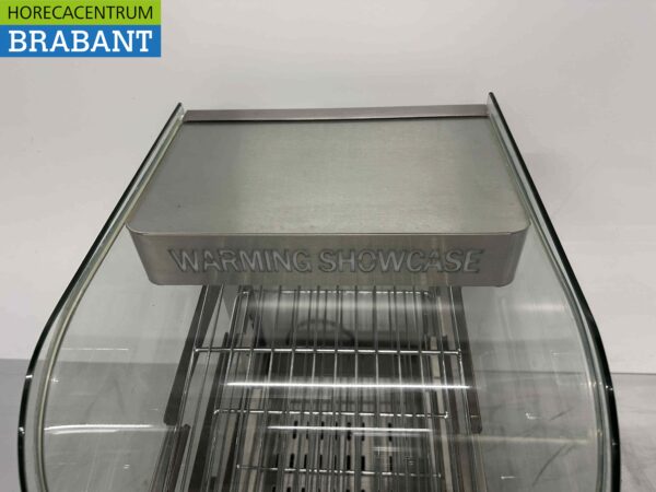 Vitrine chauffante en acier inoxydable Vitrine chauffante 35 cm 230V Horeca – Image 4