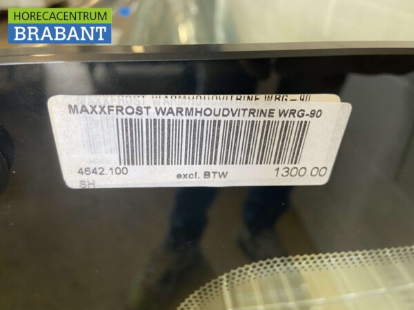 Maxxfrost vitrine chauffante 140 litres 90 cm 230V Horeca – Image 8