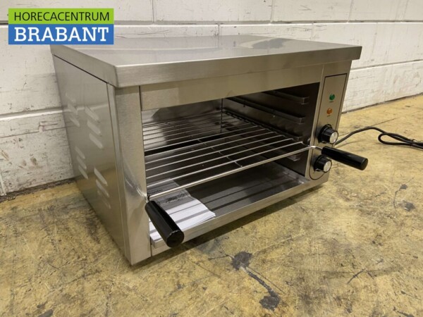Gril salamandre en acier inoxydable 58 cm 3 kW 230V Horeca – Image 3