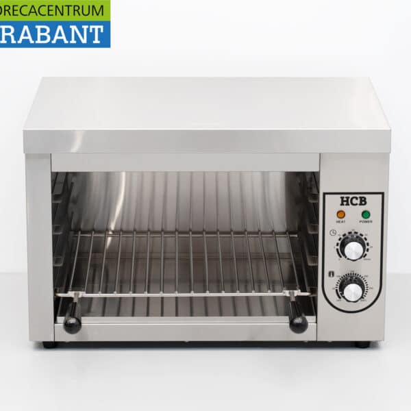 Gril Salamander HCB en acier inoxydable, 58 cm, 3 kW, 230 V, pour la restauration
