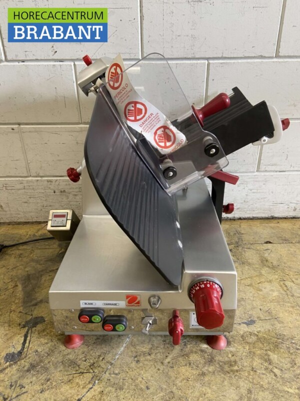 Ohaus Mathieu Trancheur de viande automatique Trancheur 350 mm 230V Restauration Boucherie