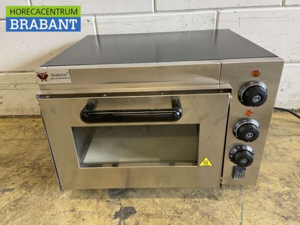 Four à pizza en acier inoxydable 35.5 cm pierre 230V Horeca