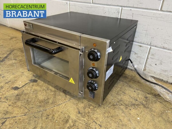Four à pizza en acier inoxydable 35.5 cm pierre 230V Horeca – Image 6