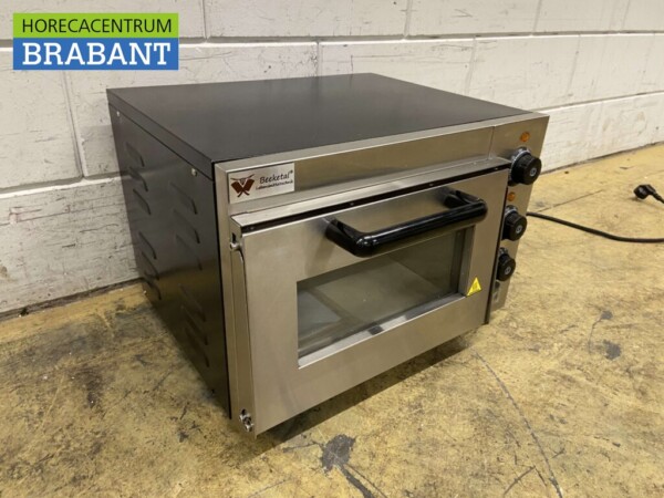 Four à pizza en acier inoxydable 35.5 cm pierre 230V Horeca – Image 11
