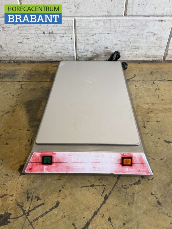 Plaque chauffante Plaque chauffante 1/1 gastronorm GN 53 x 32,5 cm 800 watts 230V Horeca