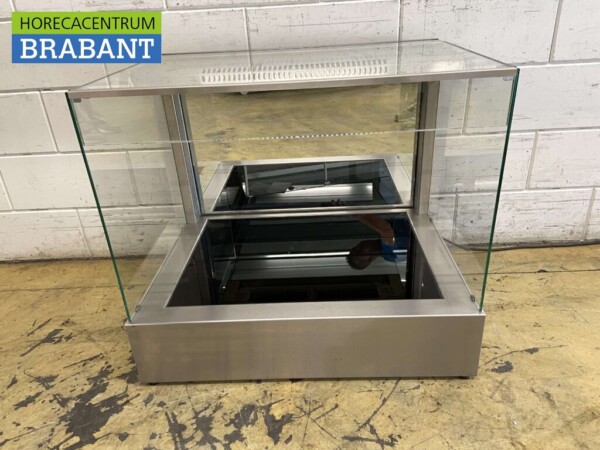 Vitrine Ubert Hot en acier inoxydable Bj. 2020 80 cm 230V Horeca