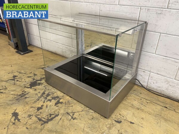 Vitrine Ubert Hot en acier inoxydable Bj. 2020 80 cm 230V Horeca – Image 2