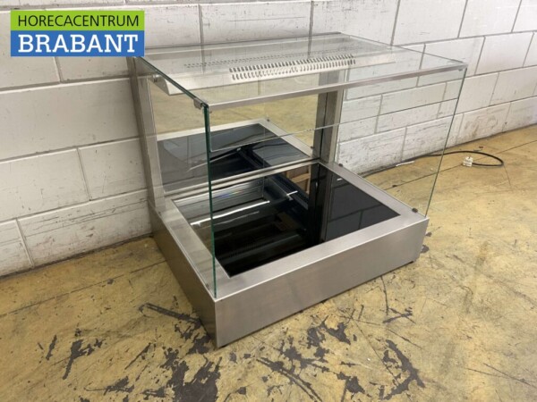 Vitrine Ubert Hot en acier inoxydable Bj. 2020 80 cm 230V Horeca – Image 3