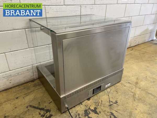 Vitrine Ubert Hot en acier inoxydable Bj. 2020 80 cm 230V Horeca – Image 7