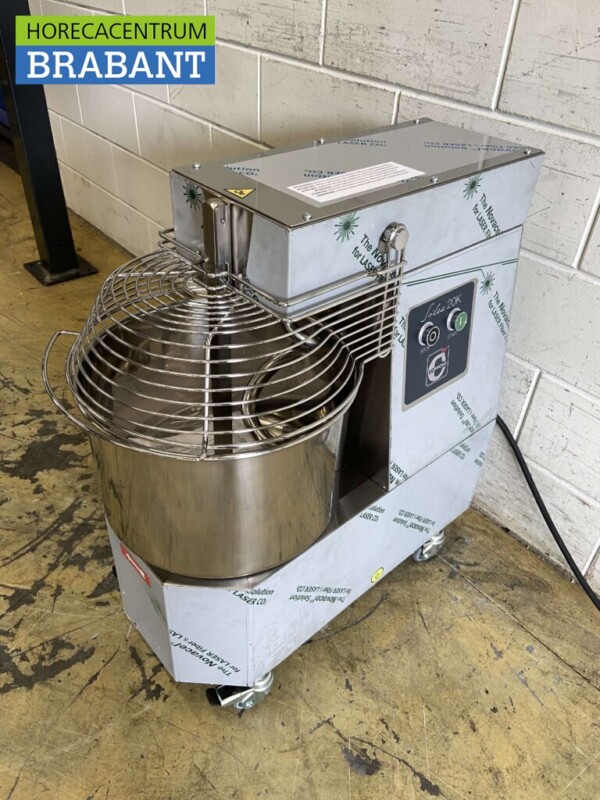 Cuppone Silea 20KR en acier inoxydable Mélangeur à spirale Mélangeur de pâte 20 kg 400V Horeca – Image 2
