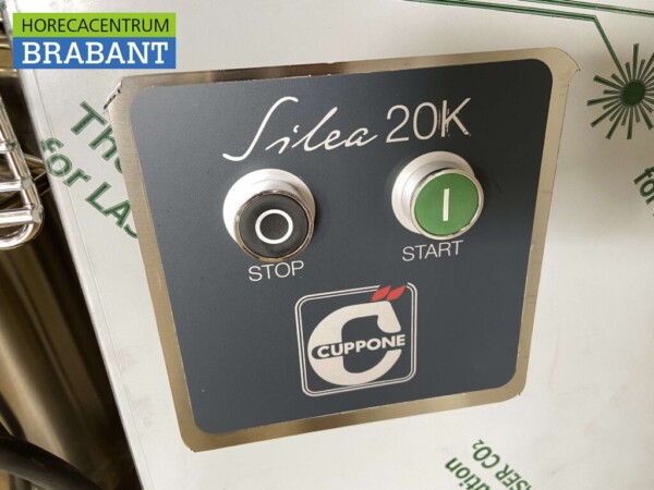 Cuppone Silea 20KR en acier inoxydable Mélangeur à spirale Mélangeur de pâte 20 kg 400V Horeca – Image 6