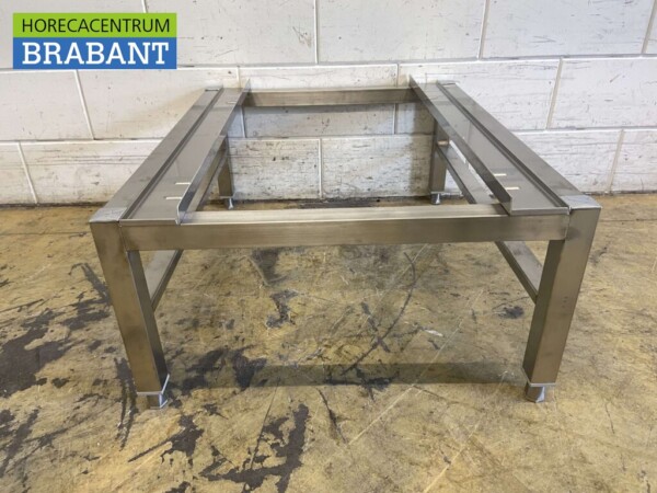 Acier inoxydable Zanussi Base pour four, cuiseur vapeur 68 x 82,5 x 36,5 cm Horeca