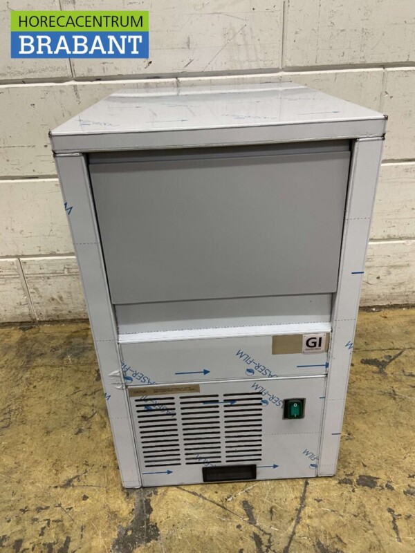 Machine à glaçons Gastro-Inox en acier inoxydable Machine à glaçons 25 kg p/d 230V Horeca