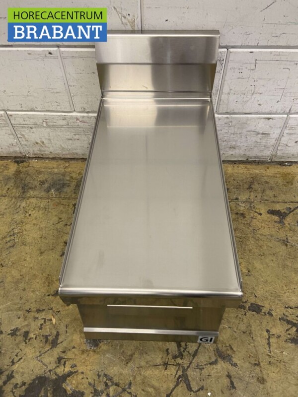 Meuble de travail Gastro-Inox en acier inoxydable Meuble neutre avec tiroir 30 cm Restauration – Image 2